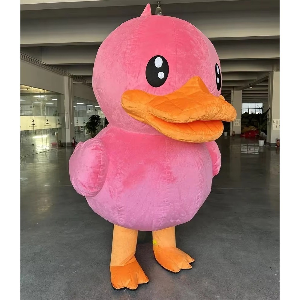 Costumes - Inflatable Duck Mascot Costume Plush Walking
