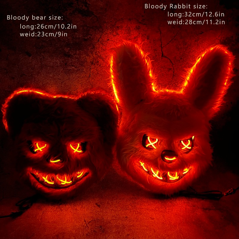 Halloween Cosplay Party Lumino - Led Purge Mask Halloween review and price