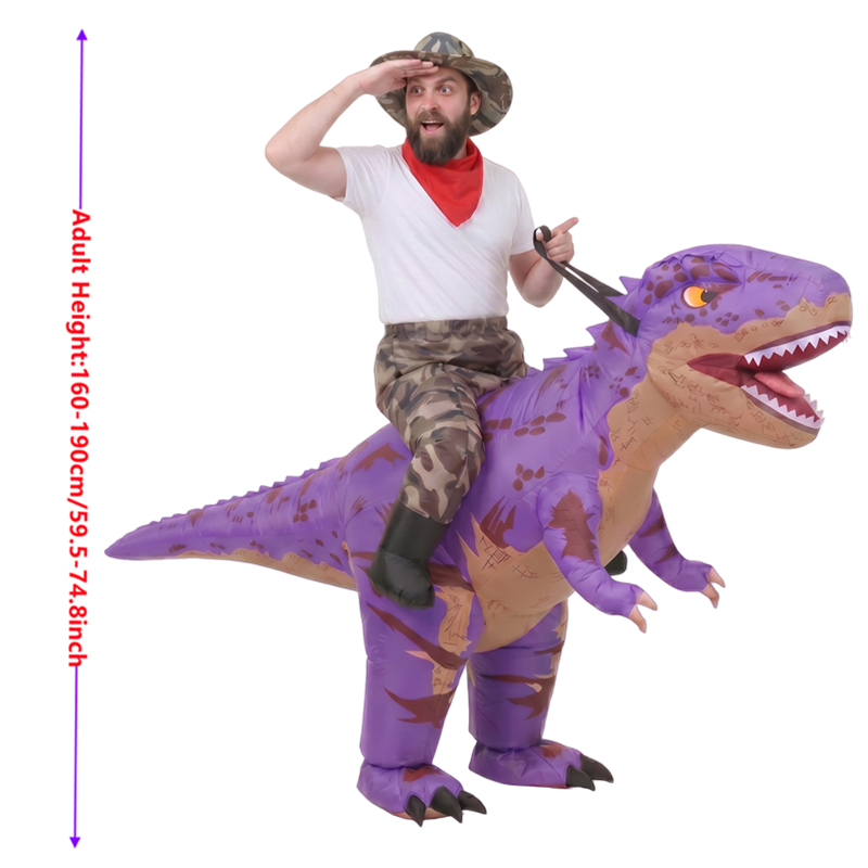 Funny Camo purple T-Rex Inflat - Costumes review and price