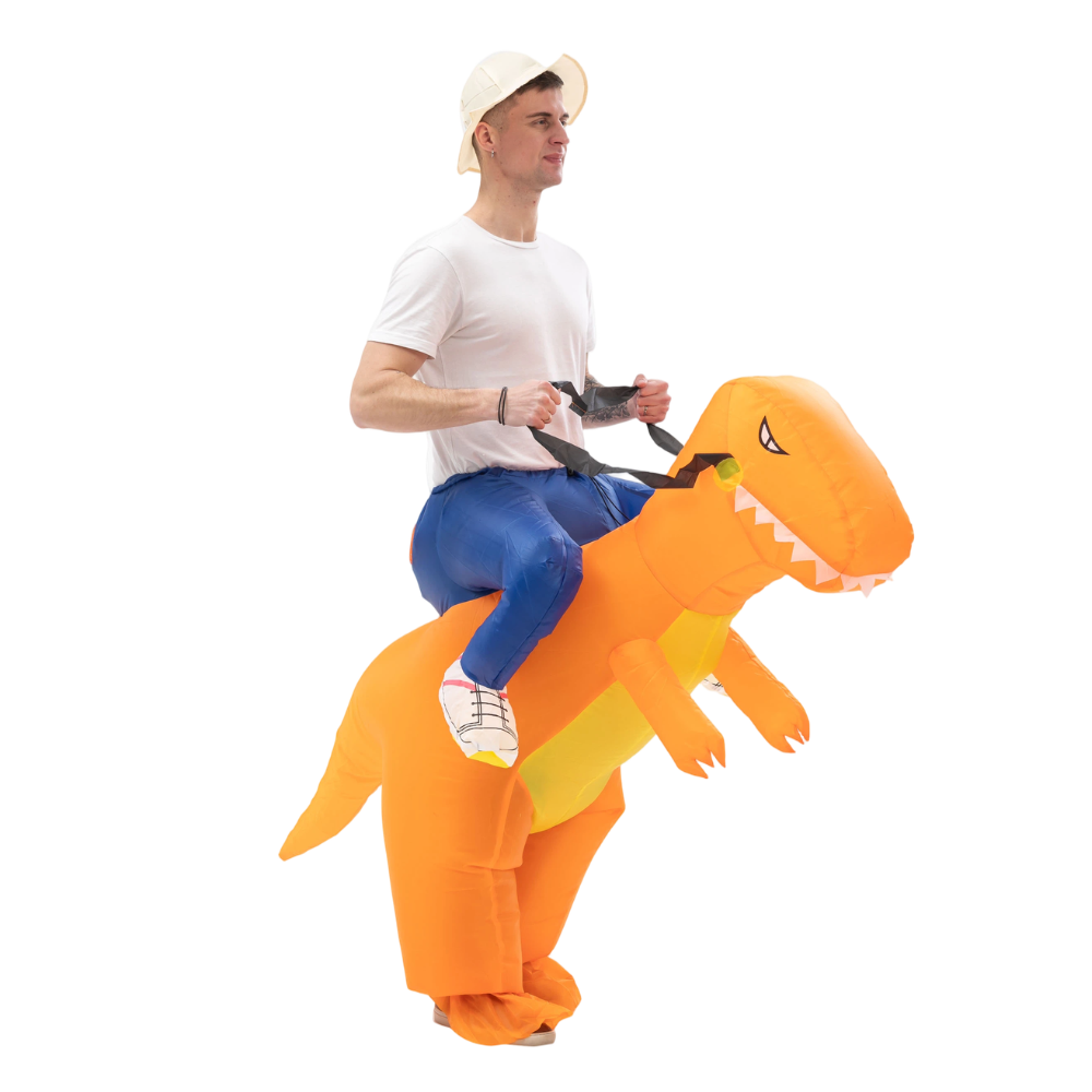 Ride On Dinosaur Inflatable Co - Inflatable Dinosaur Costume Adult review and price