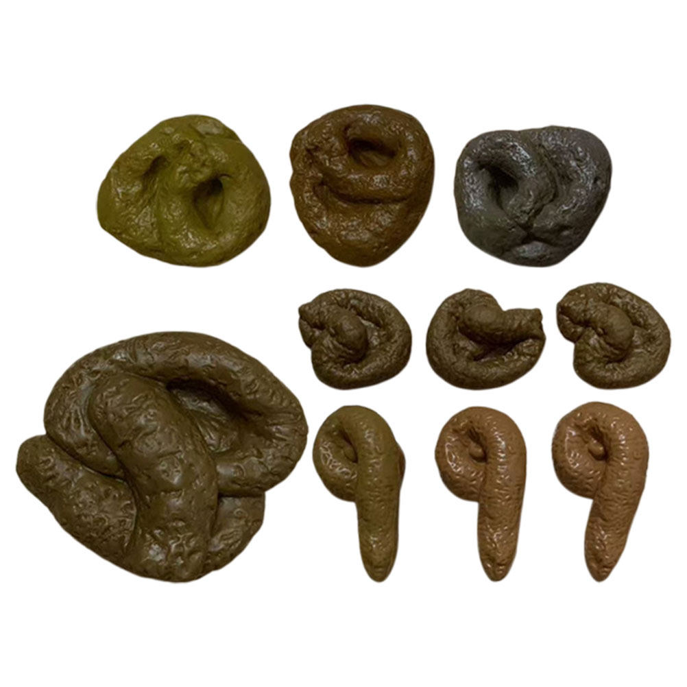 10Pcs Realistic Fake Poop Pran - Fake Poop Gag Gift review and price