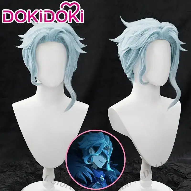 Anime Genshin Impact Il Dottor - Anime Cosplay Wig Heat Resistant review and price