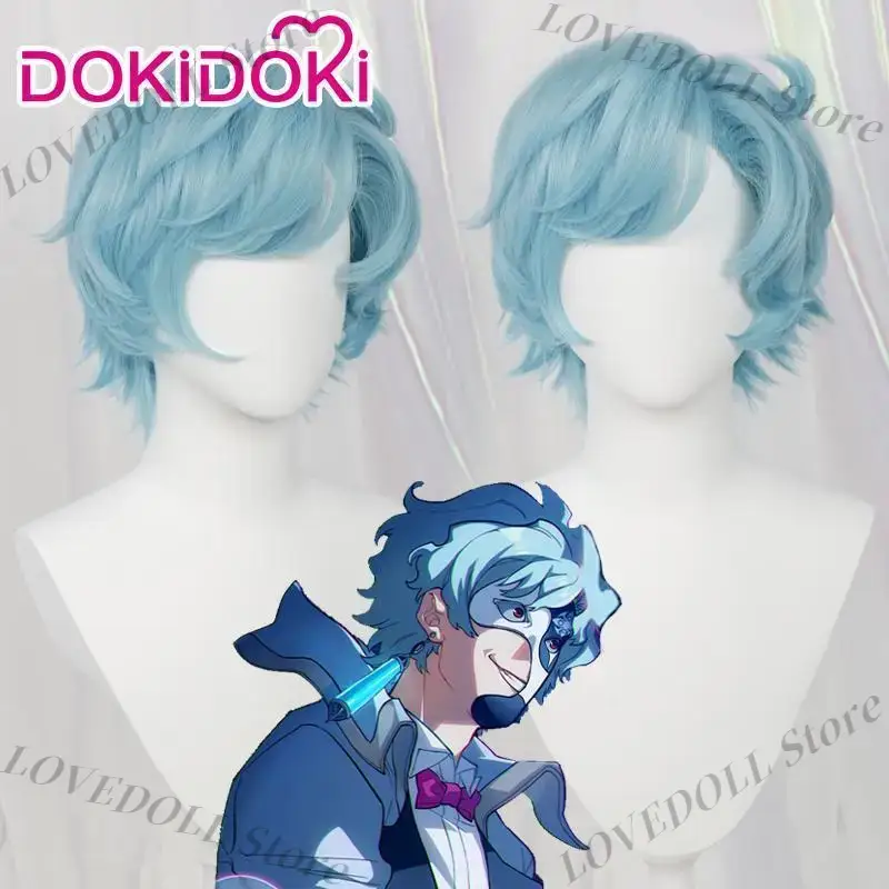 Anime Genshin Impact Il Dottor - Anime Cosplay Wig Heat Resistant review and price