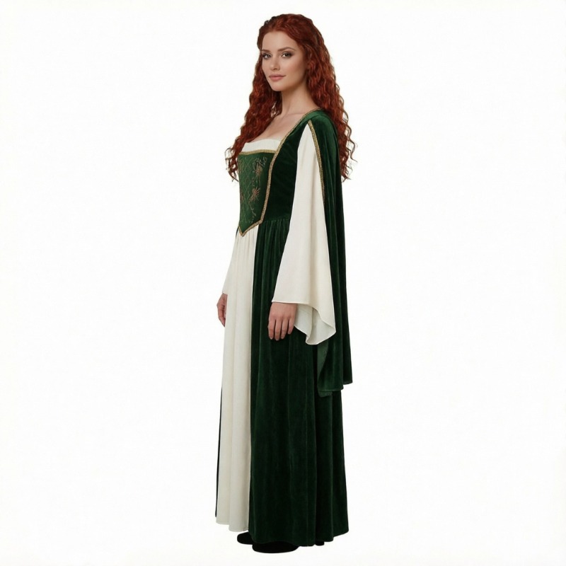 New Medieval Cosplay Costume R - Medieval Renaissance Dress Women review and price