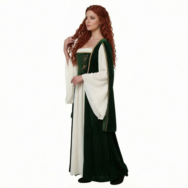 New Medieval Cosplay Costume R - Medieval Renaissance Dress Women review and price