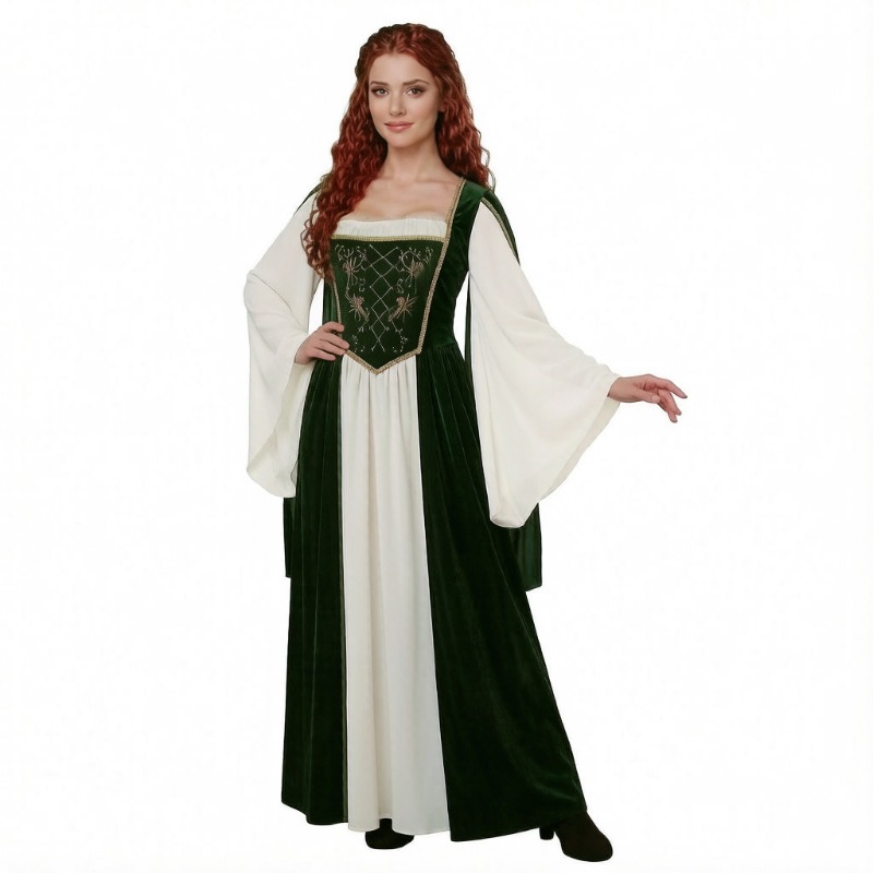 New Medieval Cosplay Costume R - Medieval Renaissance Dress Women review and price