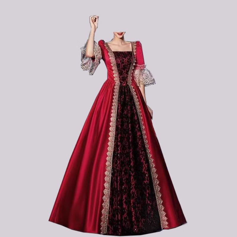 S‑5XL Women New Medieval Renai - Medieval Renaissance Dress Women review and price