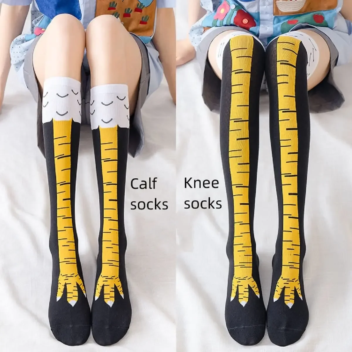 1 To 5 Pcs Women Chicken Feet  - Funny Chicken Leg Socks review and price