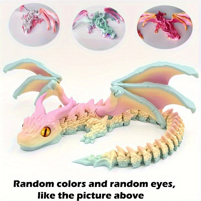 3D Printed Wyvern Dragon with  - Novelty Gifts review and price