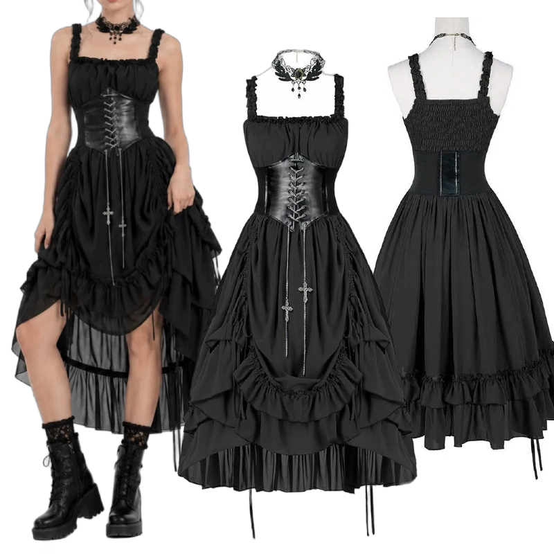 Women Gothic Dress Corset Slip - Medieval Renaissance Dress Women review and price