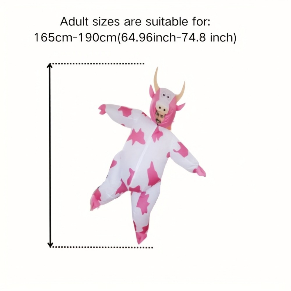 Funny Inflatable Pink Cow Cost - Costumes review and price
