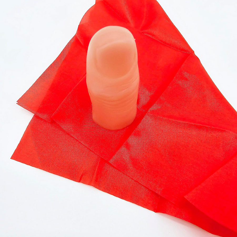 Scarf-Vanish Magic Thumb Tip F - Thumb Tip Magic Trick Set review and price