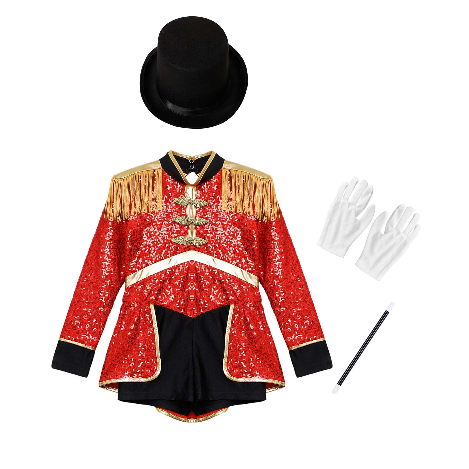 Kids Girl Circus Ringmaster Li - Medieval Renaissance Dress Women review and price