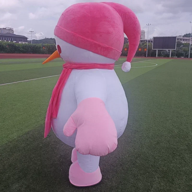 Inflatable Snowman Mascot Cost - Costumes review and price
