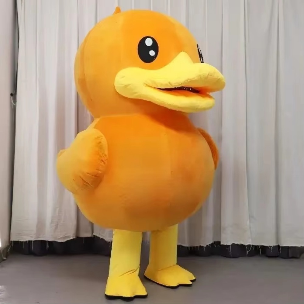 Inflatable Duck Mascot Costume - Costumes review and price