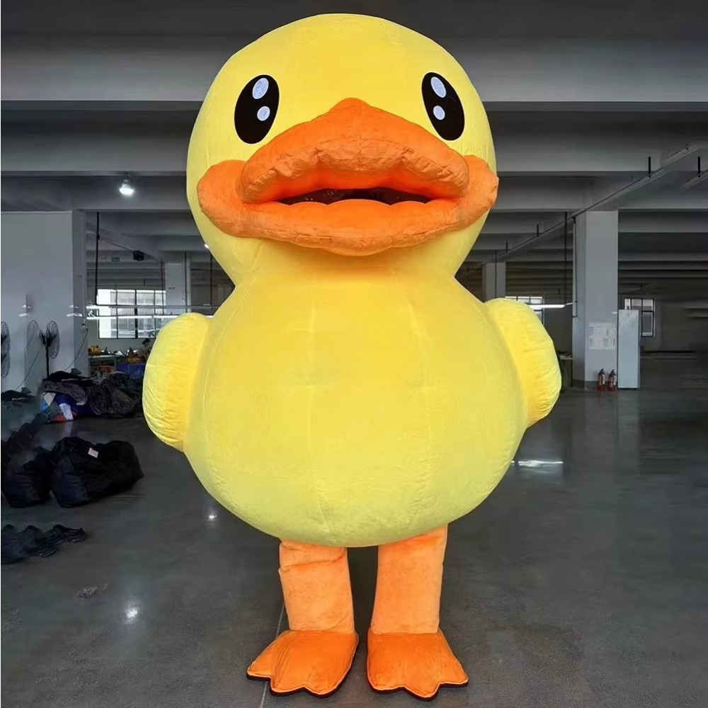 Inflatable Duck Mascot Costume - Costumes review and price