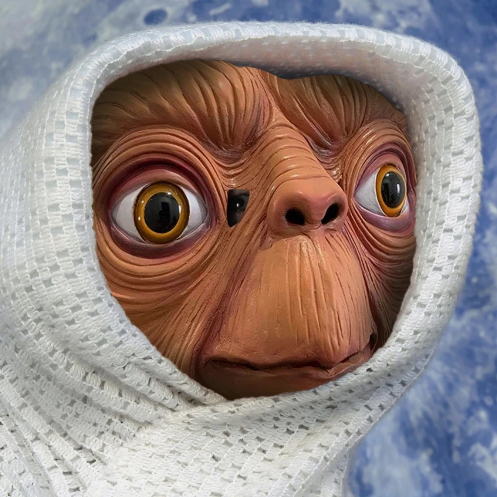 The Extra-Terrestrial Cosplay  - Latex Alien Mask Realistic review and price