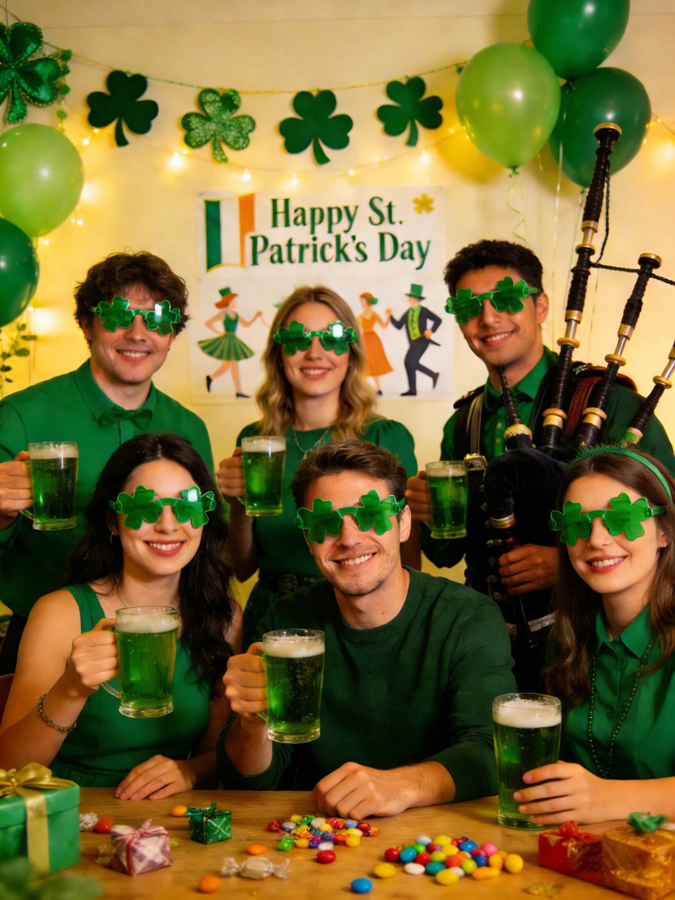 12/6/1 Pair St. Patrick's Day  - Party Supplies review and price