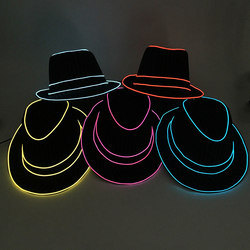 Men Gift Neon EL Wire Glowing  - Glow In The Dark Party Glasses review and price