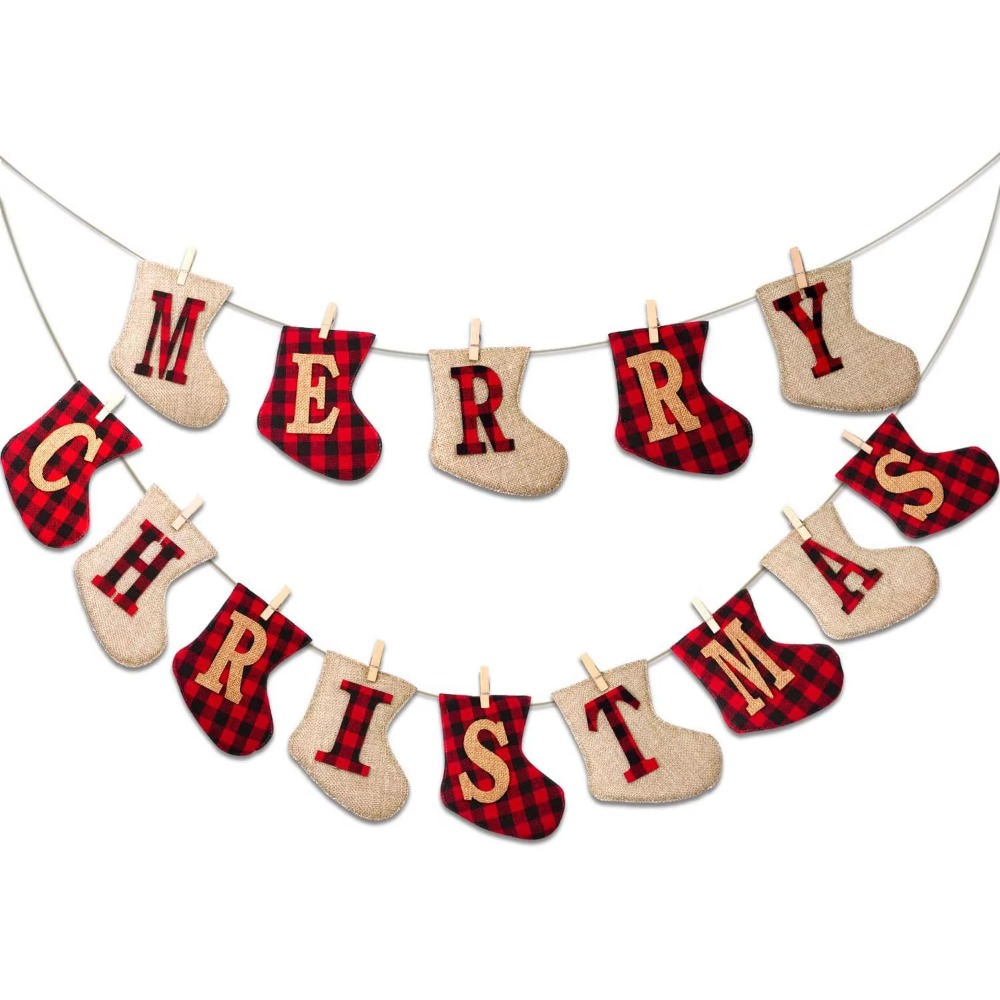 Sock-shaped Christmas Hanging  - Party Supplies review and price