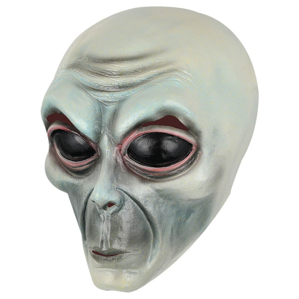 Latex Material Alien Mask Gree - Latex Alien Mask Realistic review and price